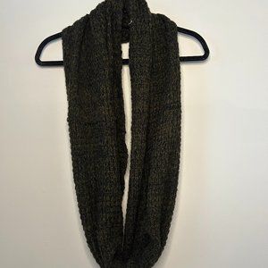Dark Green Infinity Scarf
